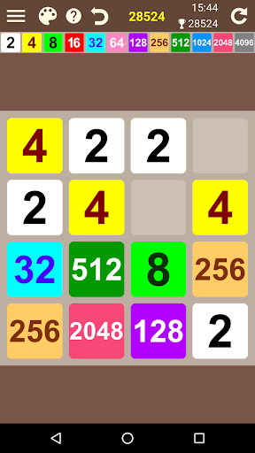 2048 Number Puzzle - Gameplay image of android game