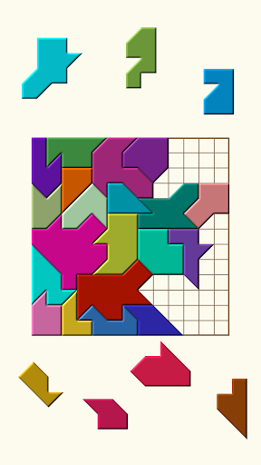 Super Tangram Puzzle - Gameplay image of android game