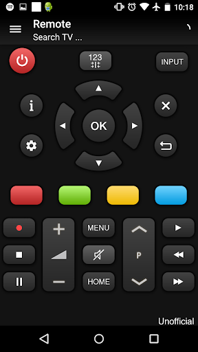 Remote for Panasonic TV - عکس برنامه موبایلی اندروید