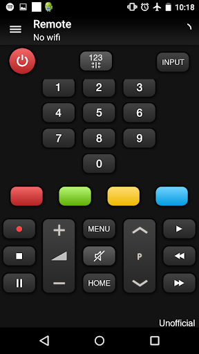 Remote for Panasonic TV - Image screenshot of android app