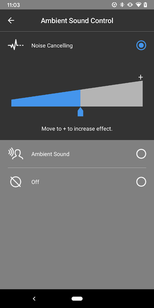 Panasonic Audio Connect - Image screenshot of android app