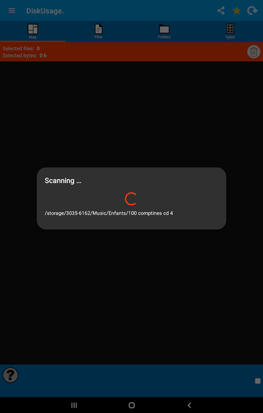 DiskUsage - عکس برنامه موبایلی اندروید