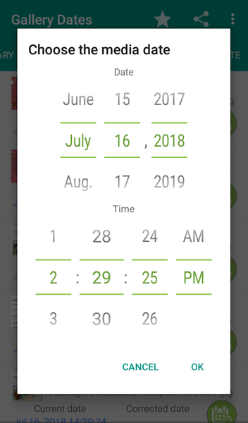 Put the gallery back in order - Image screenshot of android app