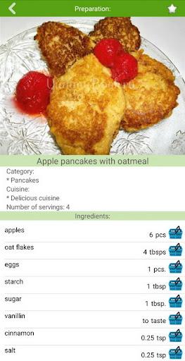 Pancakes, fritters - Image screenshot of android app