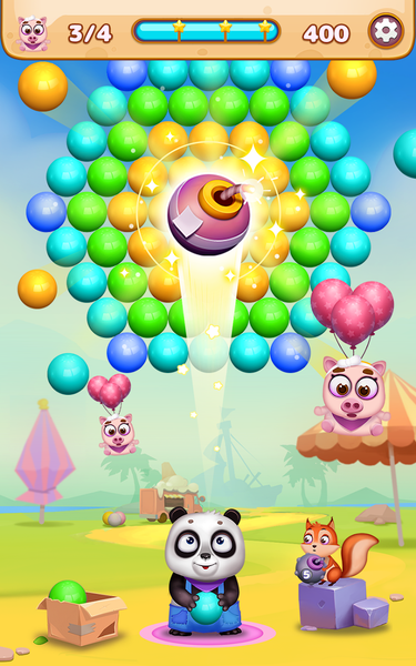 Panda Bubble Shooter Mania - عکس بازی موبایلی اندروید