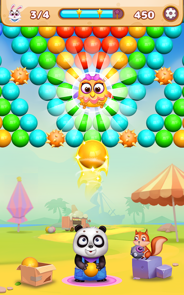 Panda Bubble Shooter Mania - عکس بازی موبایلی اندروید