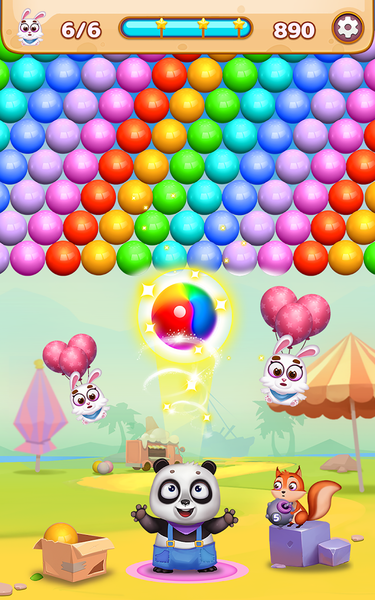 Panda Bubble Shooter Mania - عکس بازی موبایلی اندروید
