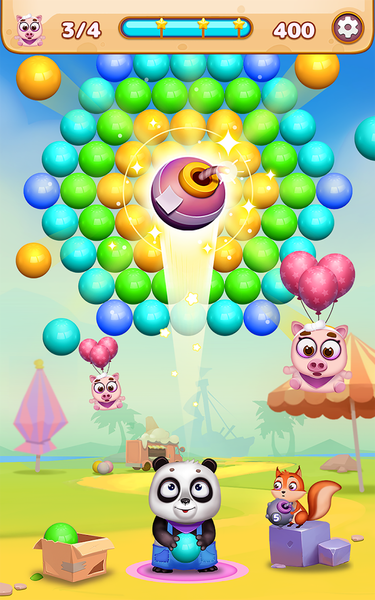 Panda Bubble Shooter Mania - عکس بازی موبایلی اندروید