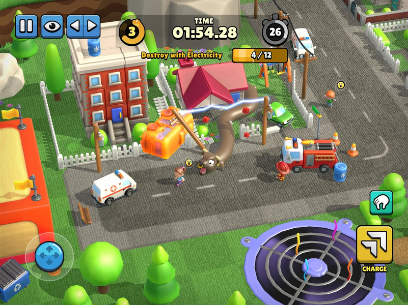 Hissy Fit: Make Snake Break - Gameplay image of android game