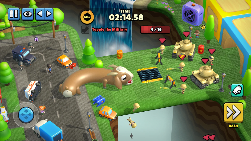 Hissy Fit: Make Snake Break - Gameplay image of android game