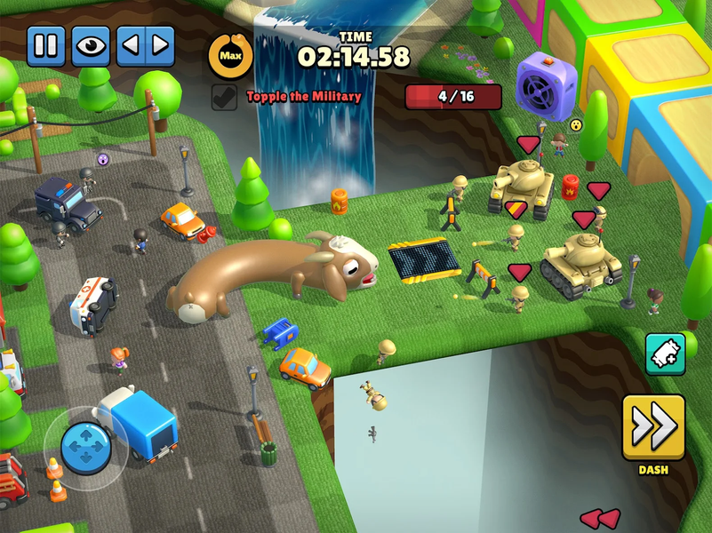 Hissy Fit: Make Snake Break - Gameplay image of android game