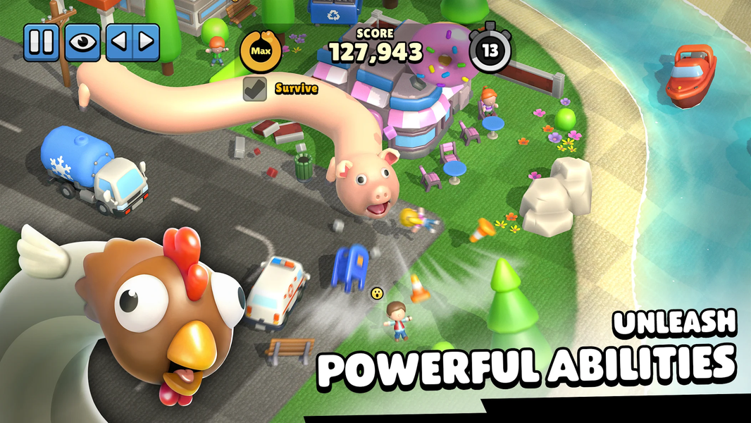 Hissy Fit: Make Snake Break - Gameplay image of android game