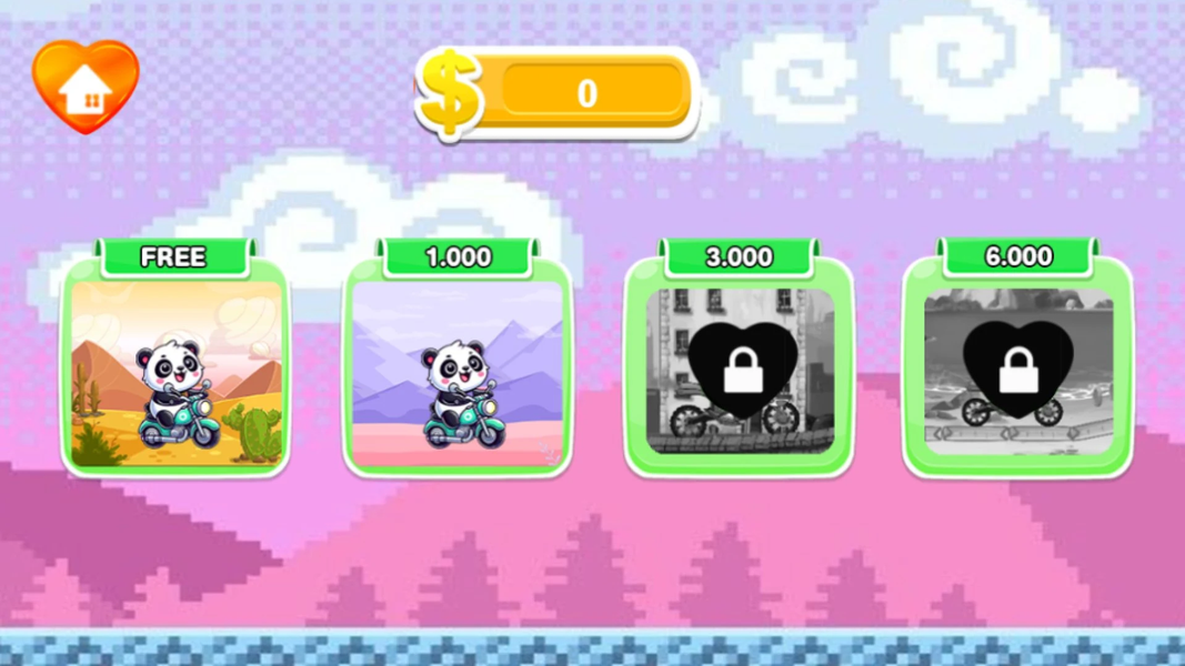 Panda Moto Extreme - عکس بازی موبایلی اندروید