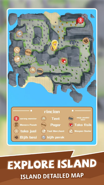 Desert Island Survival - Gameplay image of android game