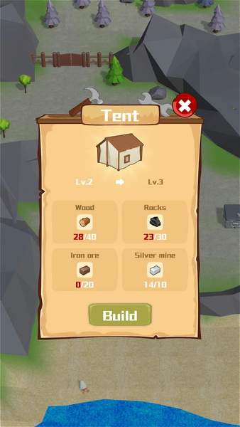 Desert Island Survival - Gameplay image of android game