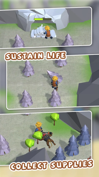 Desert Island Survival - Gameplay image of android game