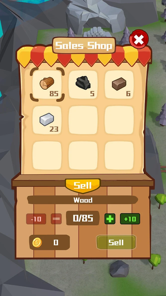 Desert Island Survival - Gameplay image of android game
