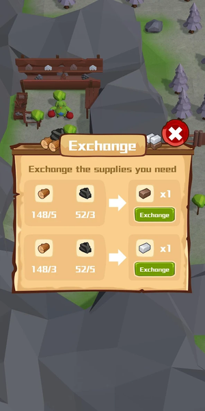 Desert Island Survival - Gameplay image of android game