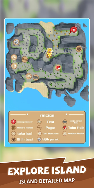 Desert Island Survival - Gameplay image of android game
