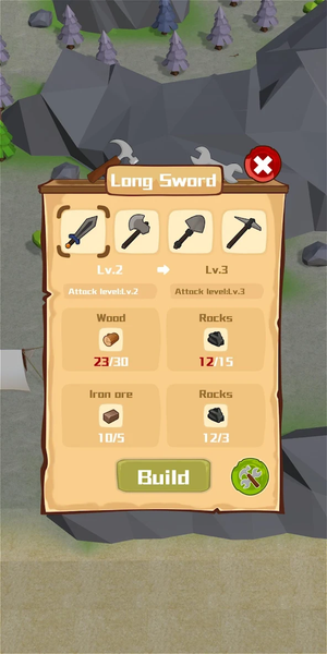 Desert Island Survival - Gameplay image of android game