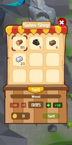 Desert Island Survival - Gameplay image of android game
