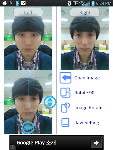 Face Symmetry - Image screenshot of android app