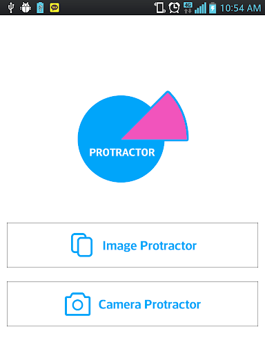 Protractor - عکس برنامه موبایلی اندروید