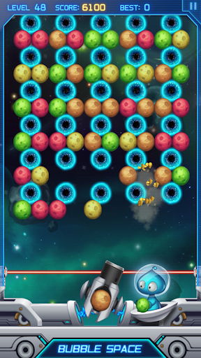 Bubble Space - Gameplay image of android game