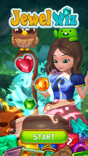 Jewel Wiz - Gameplay image of android game