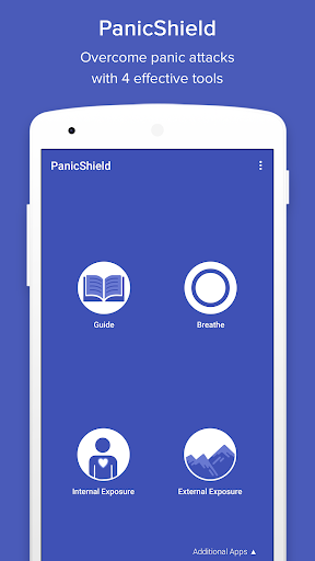 PanicShield - Panic Attack Aid - Image screenshot of android app