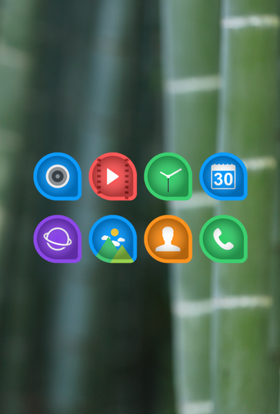 Dropicon Cut - Icon Pack - عکس برنامه موبایلی اندروید