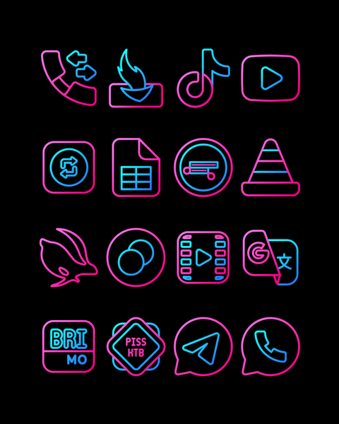 Gummy - Icon Pack - عکس برنامه موبایلی اندروید