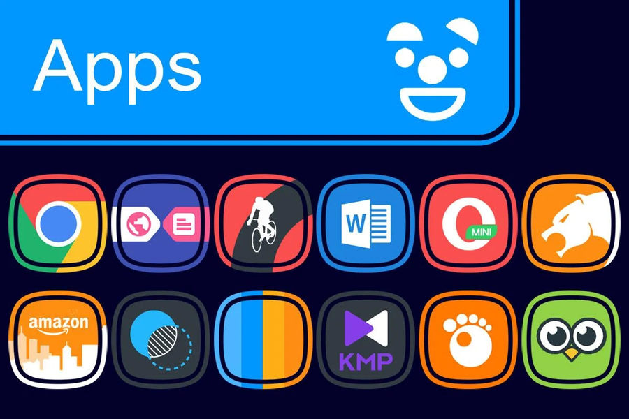 Rigoletto - Squircle Icon Pack - عکس برنامه موبایلی اندروید