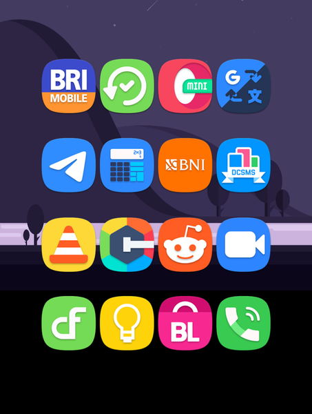 Squirrel - Icon Pack - عکس برنامه موبایلی اندروید