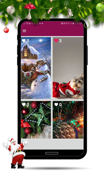 Christmas Wallpaper - Image screenshot of android app