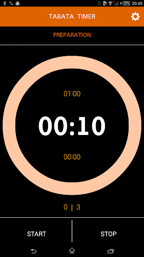 Interval timer with music - عکس برنامه موبایلی اندروید
