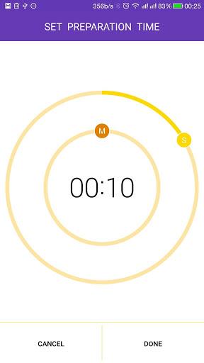 Tabata timer with music - عکس برنامه موبایلی اندروید