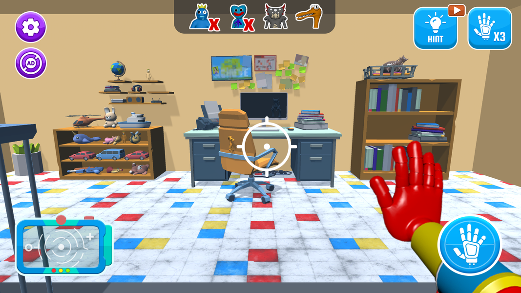 DIY & Catch Rainbow Monster - عکس برنامه موبایلی اندروید