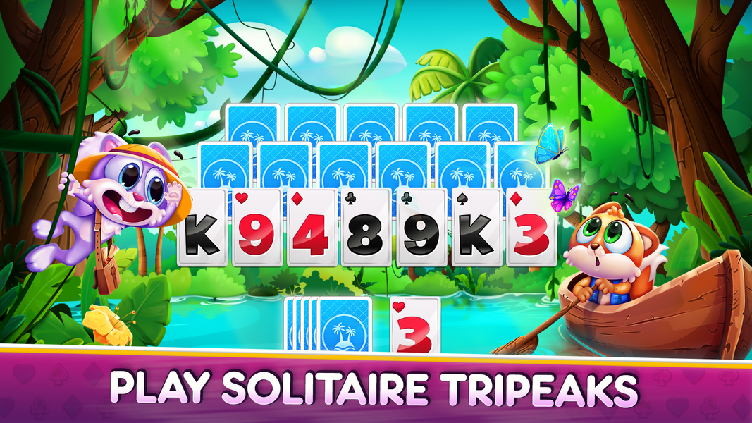 TriPeaks Solitaire Tri Peaks - عکس بازی موبایلی اندروید