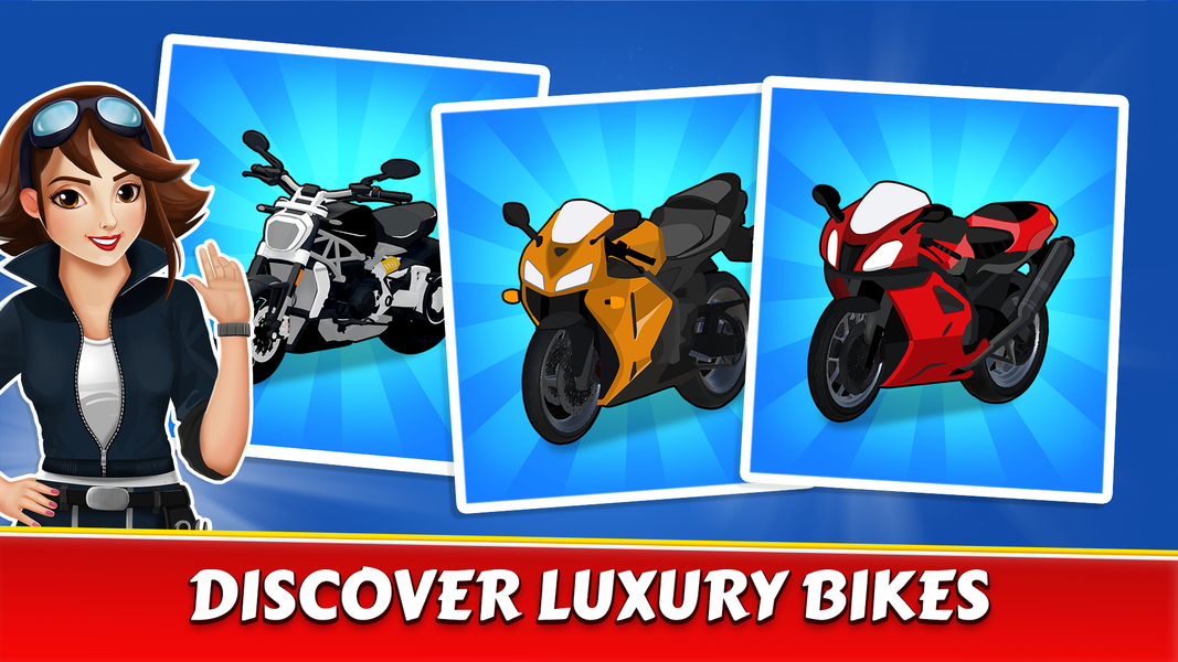 Merge Bike game Idle Tycoon - عکس بازی موبایلی اندروید