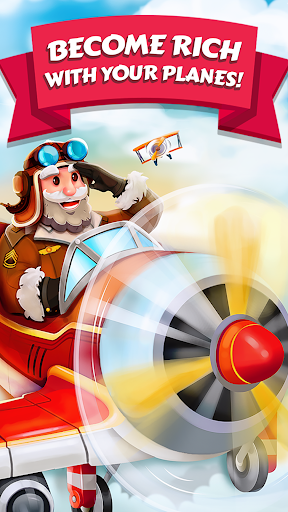 Merge Planes Idle Plane Game - عکس بازی موبایلی اندروید