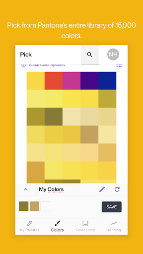 Pantone Connect - Image screenshot of android app