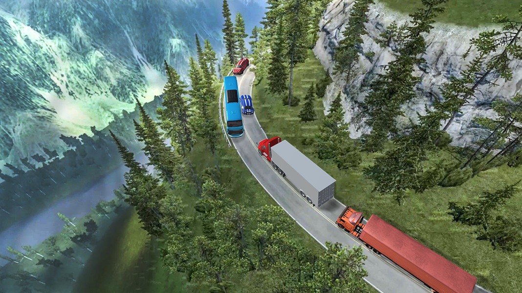 Risky Roads Bus Driver Offroad - عکس بازی موبایلی اندروید