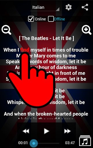 Learn English with Music - عکس برنامه موبایلی اندروید