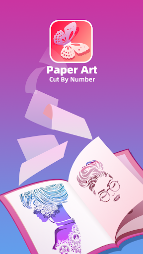 Paper Art: Unique 2D/3D Paper Carving by Number - Image screenshot of android app