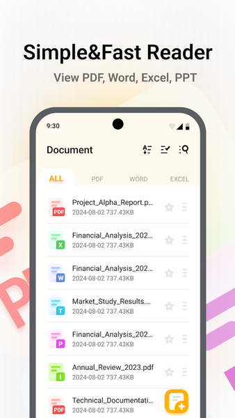 All Document Reader - عکس برنامه موبایلی اندروید