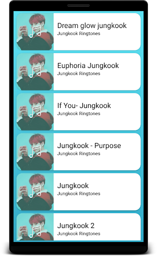 Jungkook Ringtones - Image screenshot of android app
