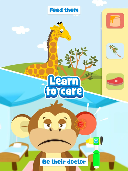 ABC Animal Games for Toddlers - Gameplay image of android game