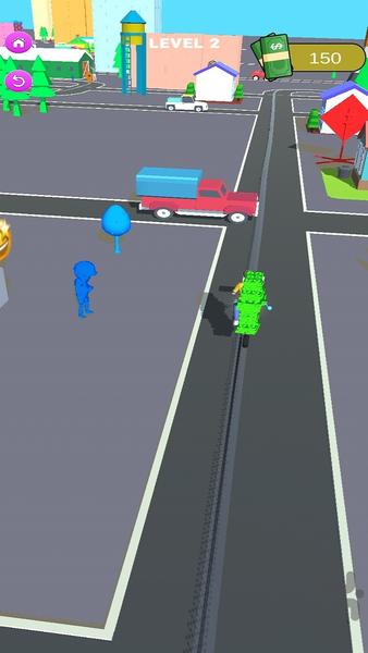 Paper Delivery Guy - Gameplay image of android game