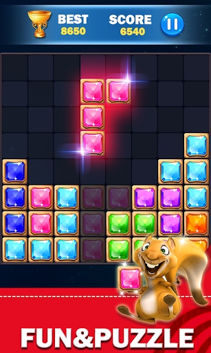 Block Puzzle Legend - Jewels Puzzle Game - Gameplay image of android game